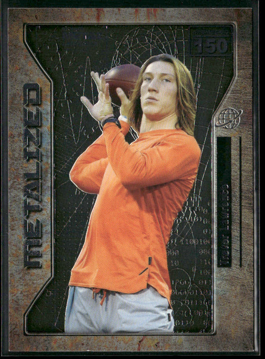Trevor Lawrence 2021 SkyBox Metal Universe Champions #150