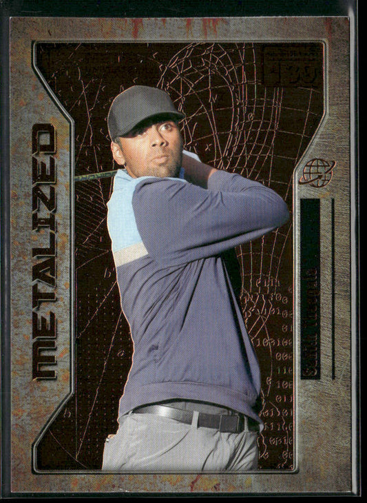 Sahith Theegala 2021 SkyBox Metal Universe Champions Copper #139