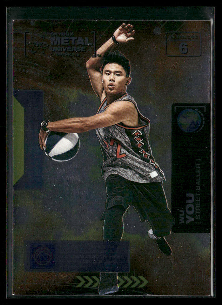 Wu You 2021 SkyBox Metal Universe Champions #6 front
