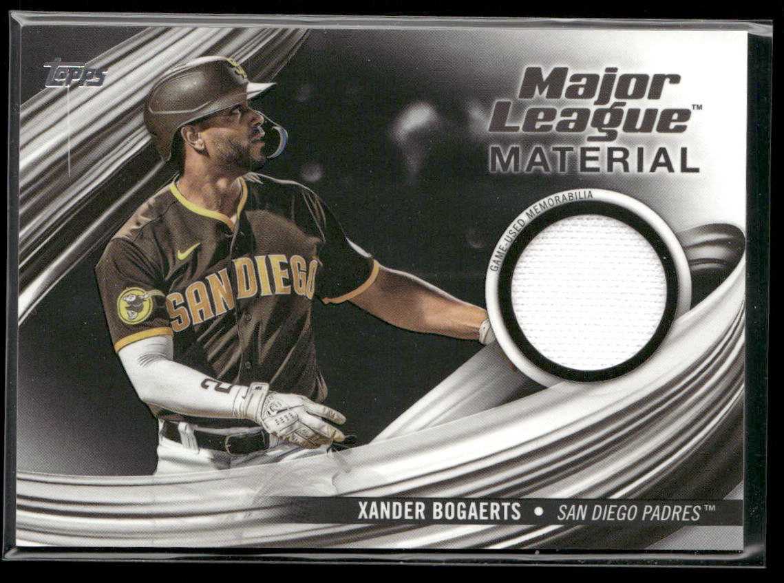 Xander Bogaerts 2023 Topps Update Major League Material #MLM-XB MEM Padres