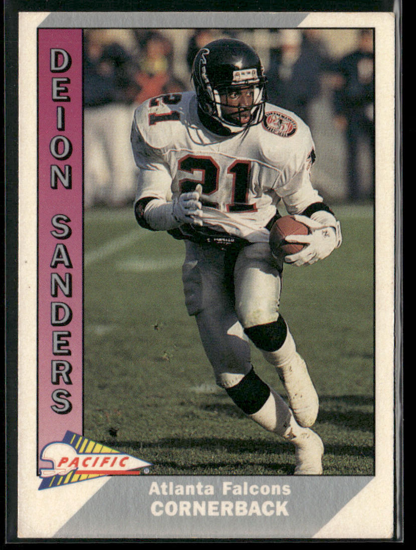 Deion Sanders 1991 Pacific #1 Atlanta Falcons
