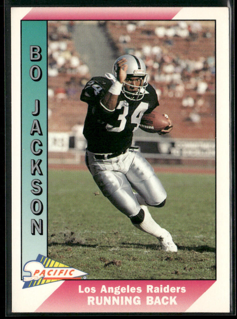 Bo Jackson 1991 Pacific #234 Los Angeles Raiders