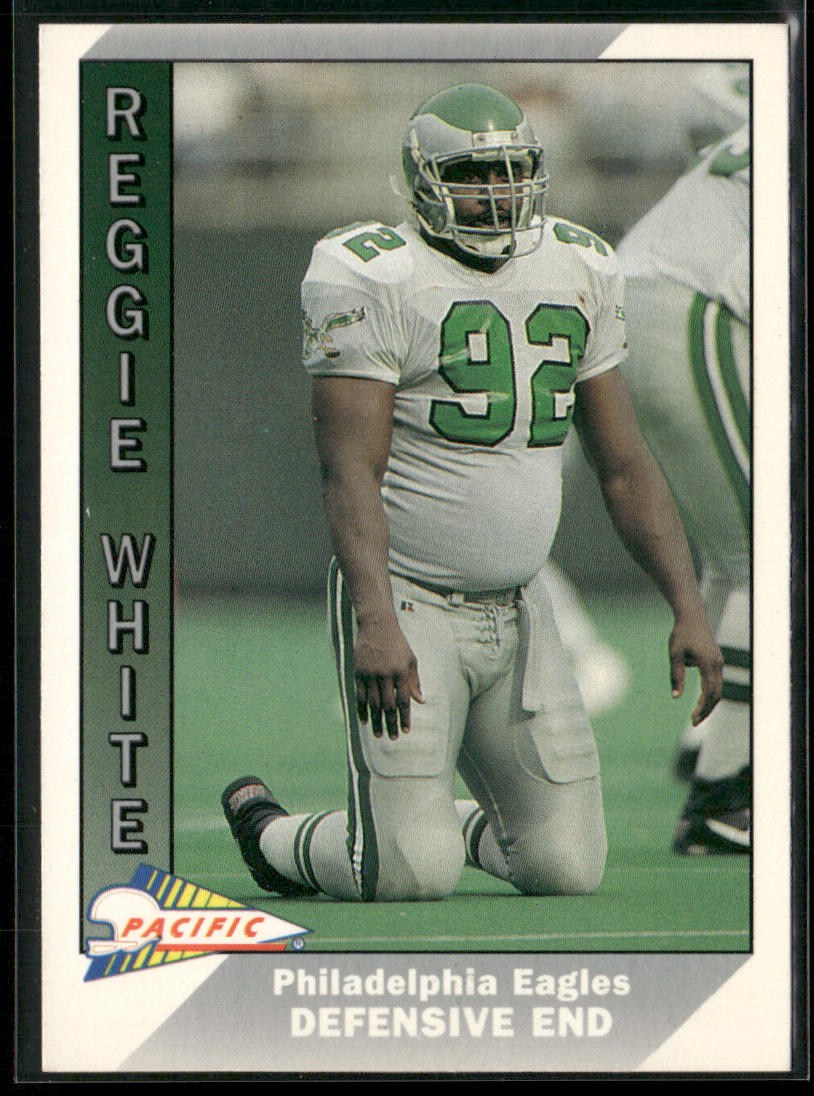Reggie White 1991 Pacific #395 Philadelphia Eagles