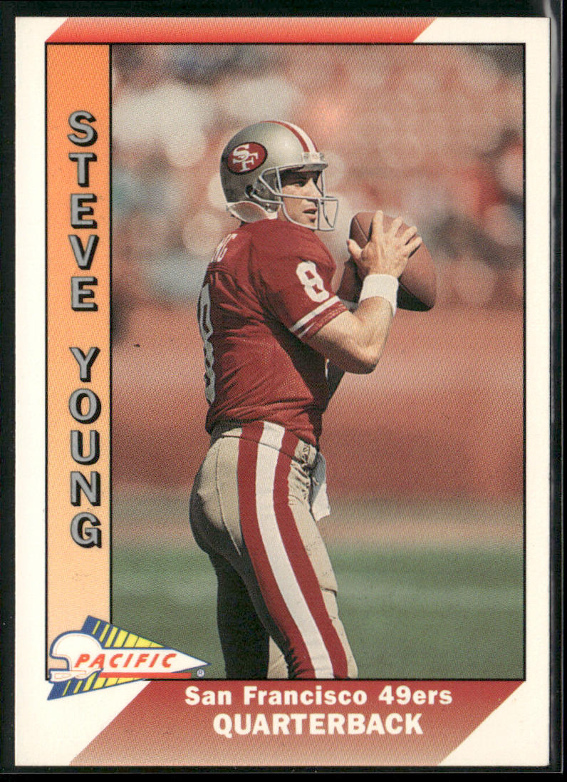 Steve Young 1991 Pacific #470 San Francisco 49ers front