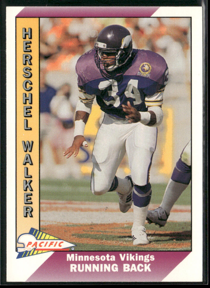 Herschel Walker 1991 Pacific #299 Minnesota Vikings front