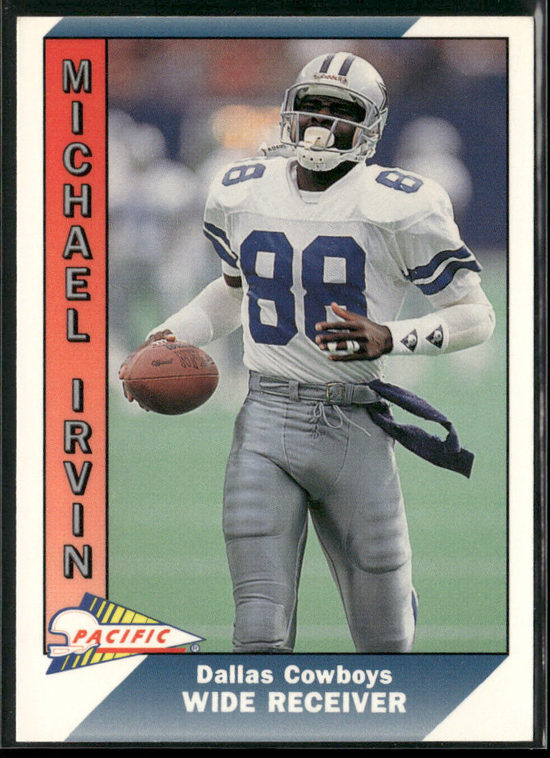 Michael Irvin 1991 Pacific #97 Dallas Cowboys