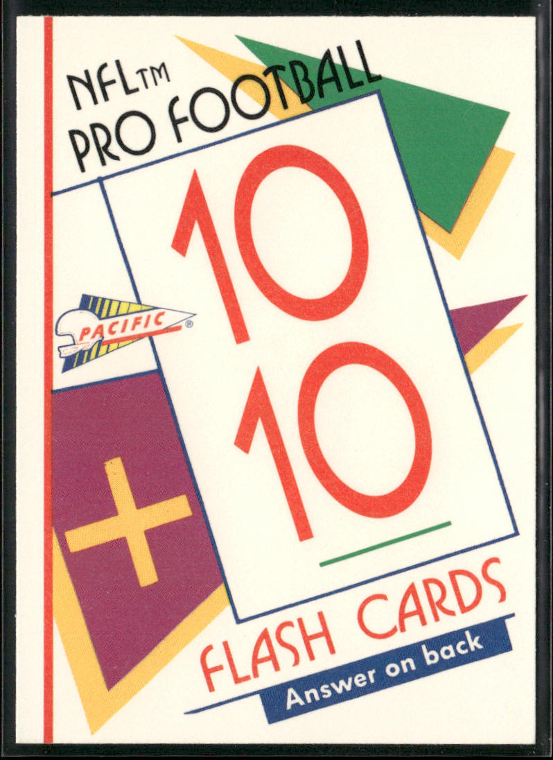Robert Wilson 1991 Pacific Flash Cards #40 Tampa Bay Buccaneers