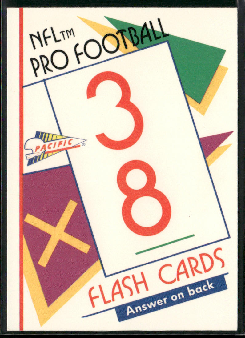 Lewis Billups 1991 Pacific Flash Cards #41 Cincinnati Bengals