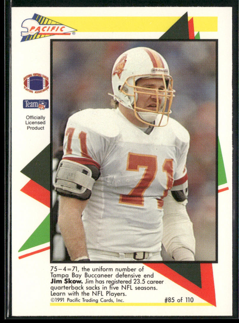 Myron Guyton 1991 Pacific Flash Cards #69 New York Giants