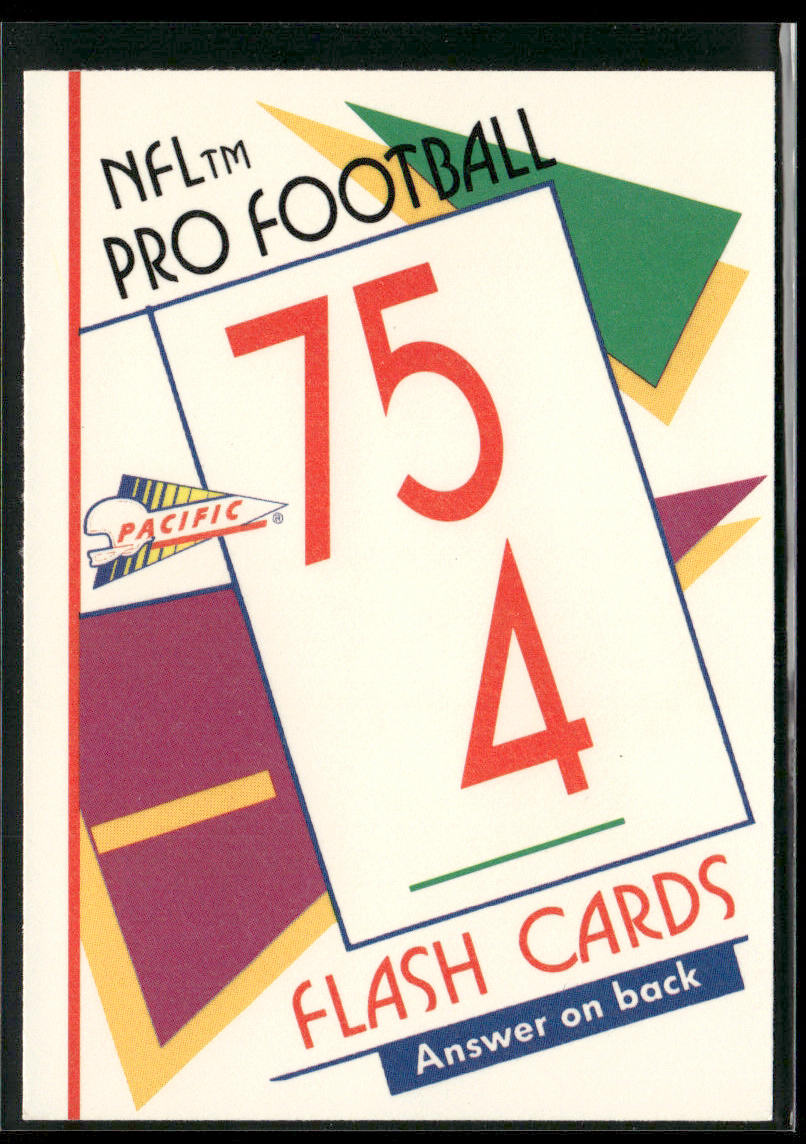 Myron Guyton 1991 Pacific Flash Cards #69 New York Giants