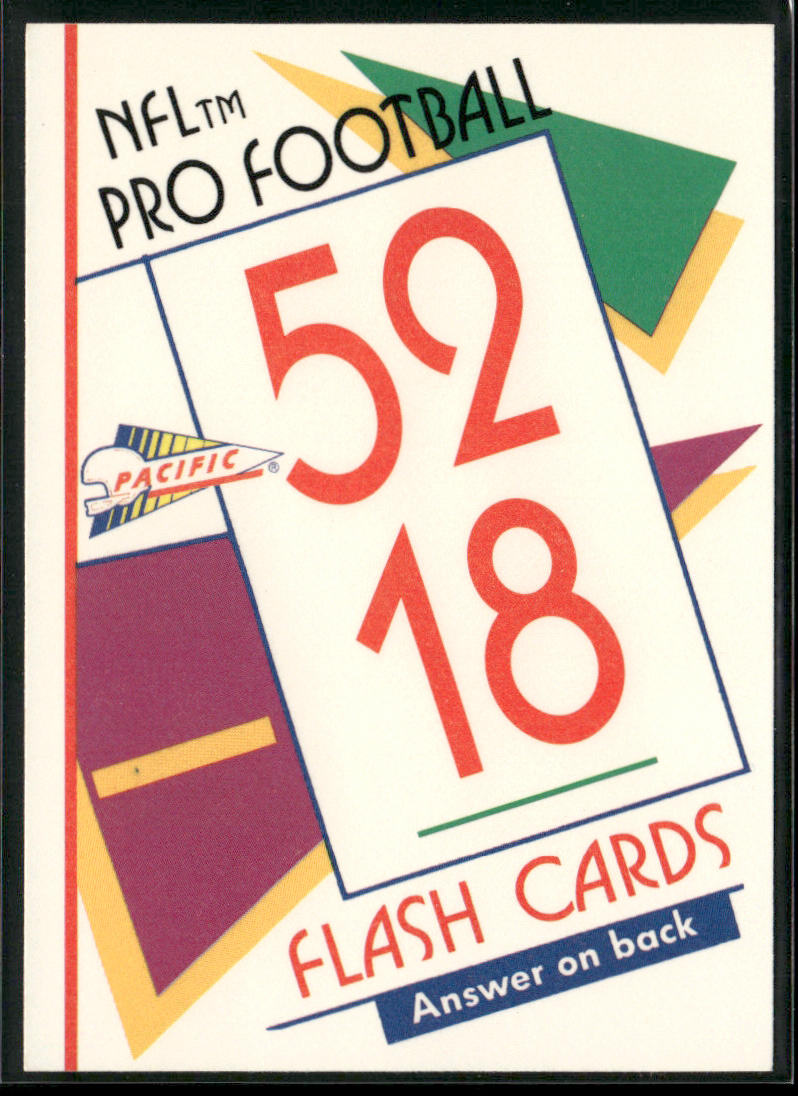 Kevin Mack 1991 Pacific Flash Cards #42 Cleveland Browns