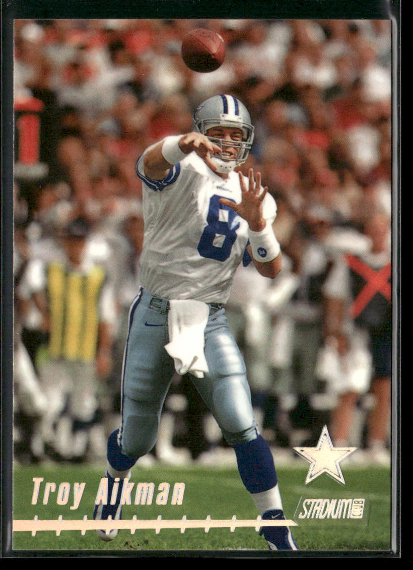 Troy Aikman 1999 Stadium Club #60 Dallas Cowboys