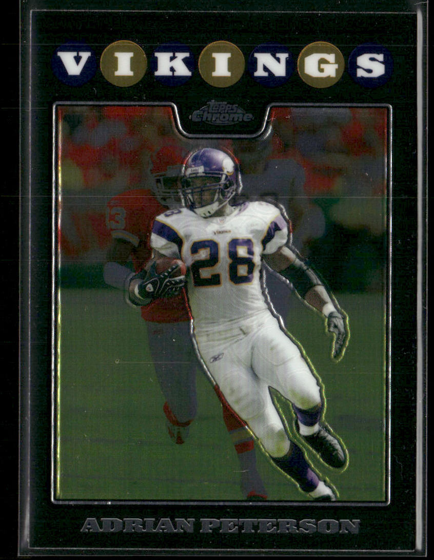 Adrian Peterson 2008 Topps Chrome #TC39 Minnesota Vikings