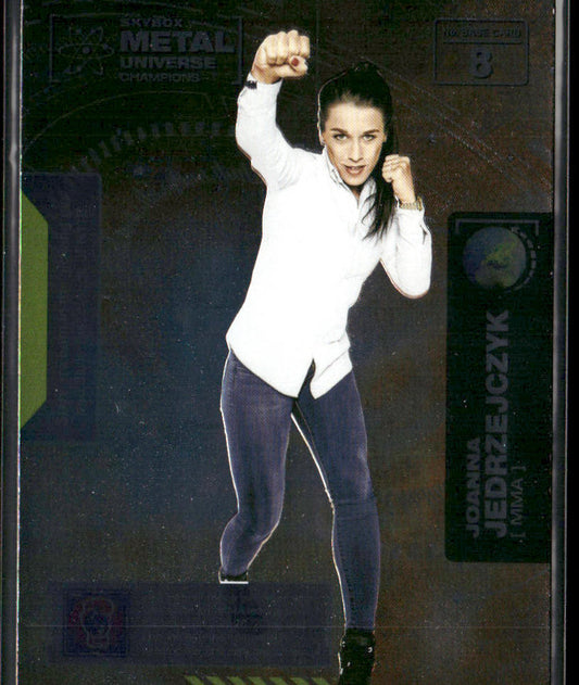 Joanna Jedrzejczyk 2021 SkyBox Metal Universe Champions #8