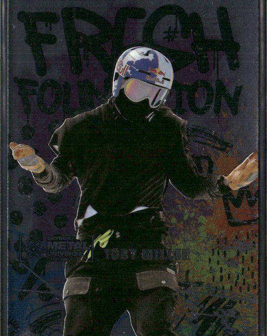 Toby Miller 2021 SkyBox Metal Universe Champions Fresh Foundation #FF49