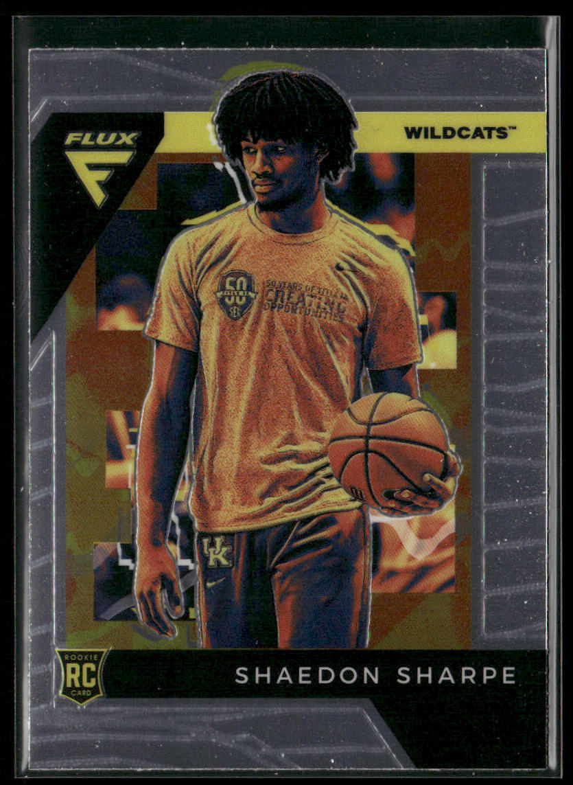 Shaedon Sharpe 2022 Panini Chronicles Draft Picks Flux #8 Kentucky Wildcats