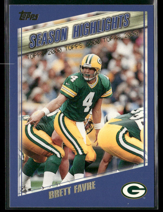 Brett Favre 2000 Topps #324 Green Bay Packers front
