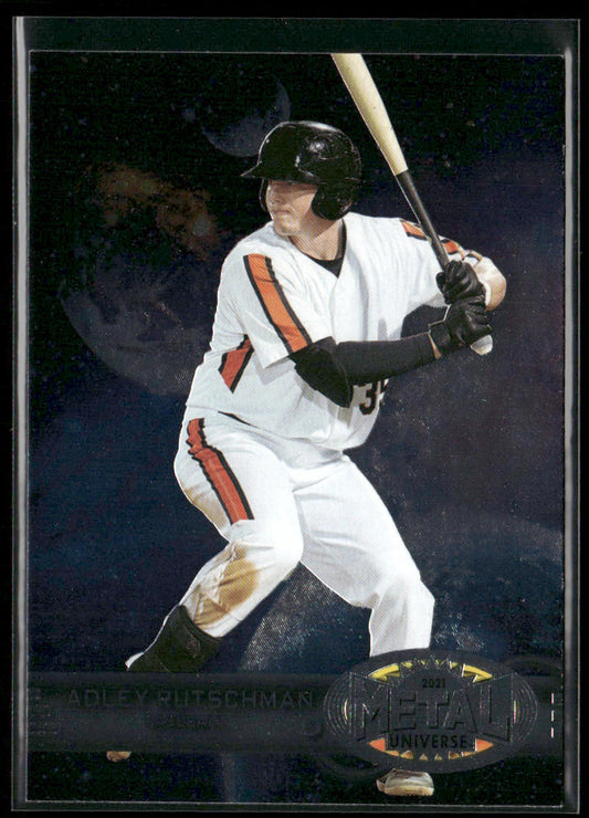 Adley Rutschman 2021 SkyBox Metal Universe Champions 1997-98 Retro #RB-27