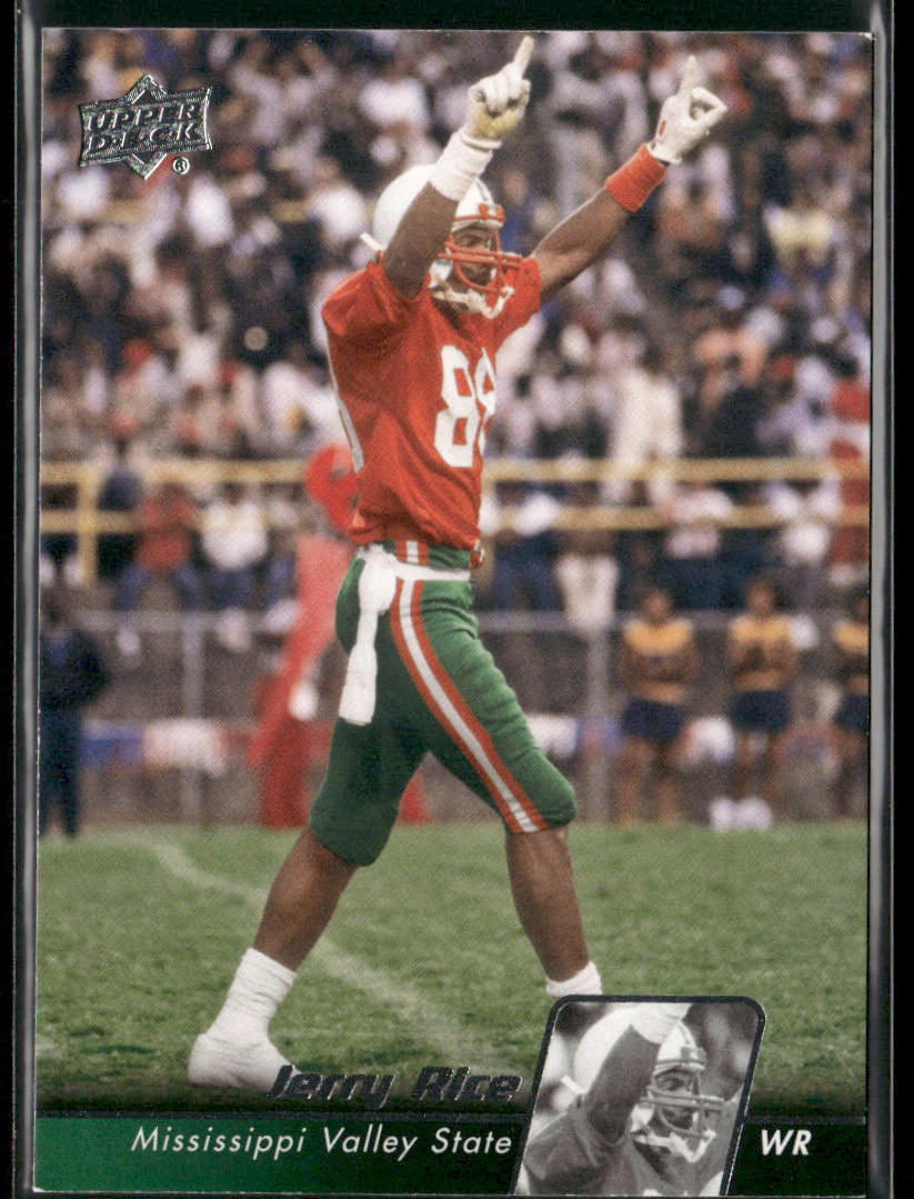 Jerry Rice 2011 Upper Deck #18 Mississippi Valley State Delta Devils