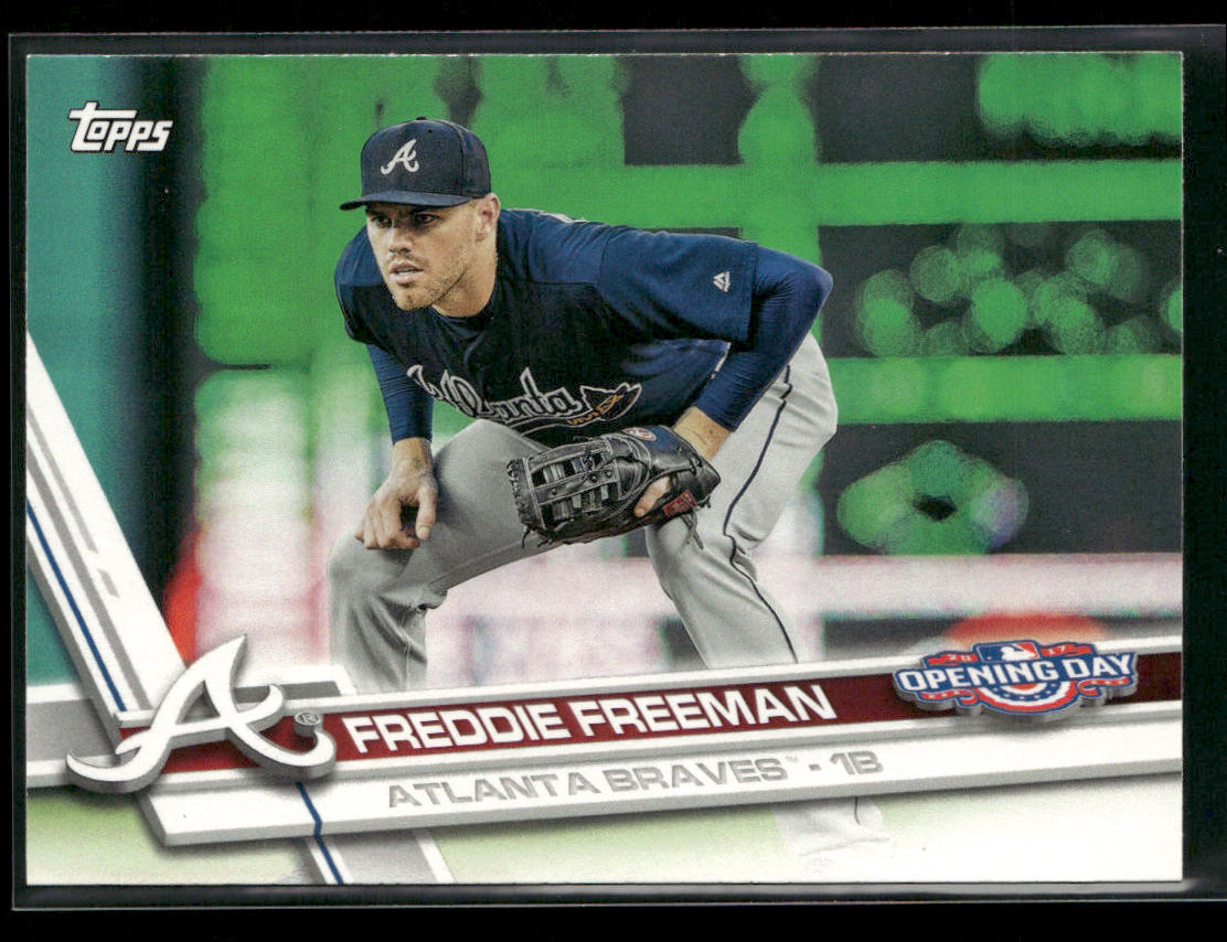 Freddie Freeman 2017 Topps Opening Day #26 Atlanta Braves