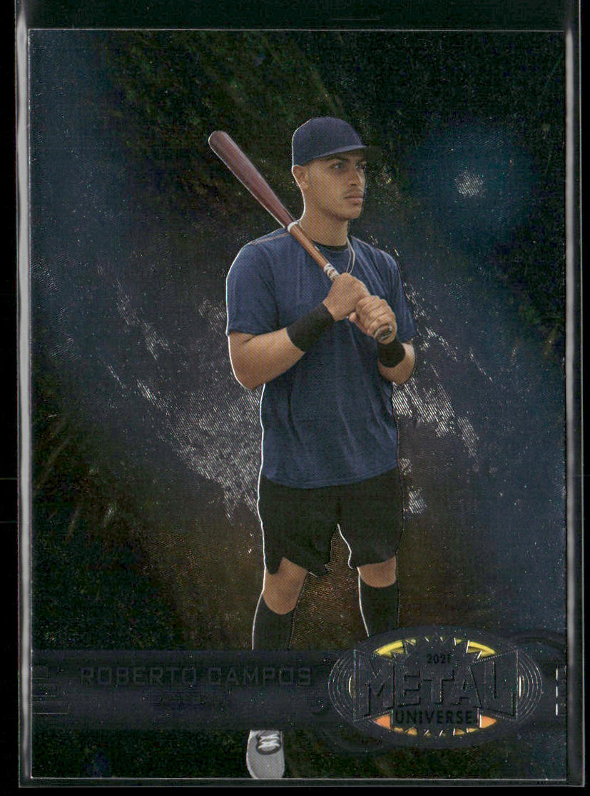 Roberto Campos 2021 SkyBox Metal Universe Champions 1997-98 Retro #RB-11 front