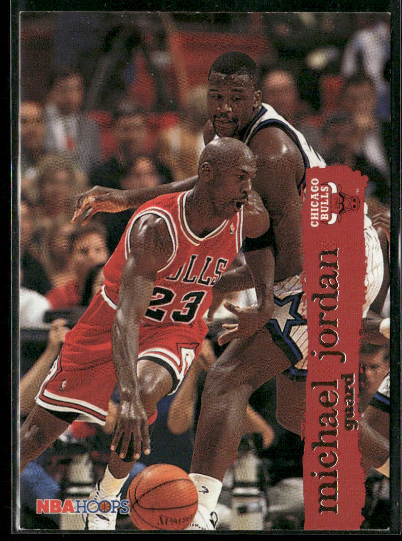 Michael Jordan 1995-96 Hoops #21 Chicago Bulls