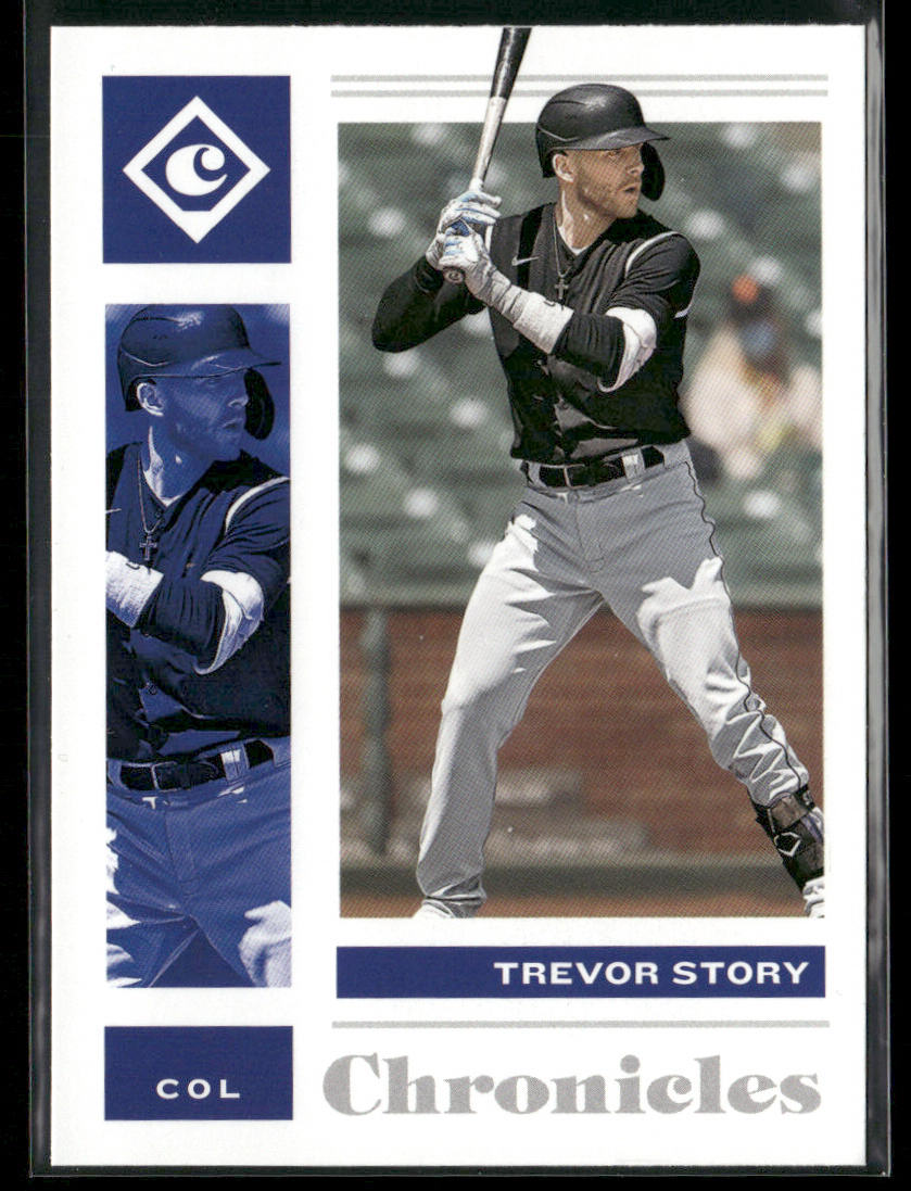 Trevor Story 2021 Panini Chronicles Chronicles #30 Colorado Rockies