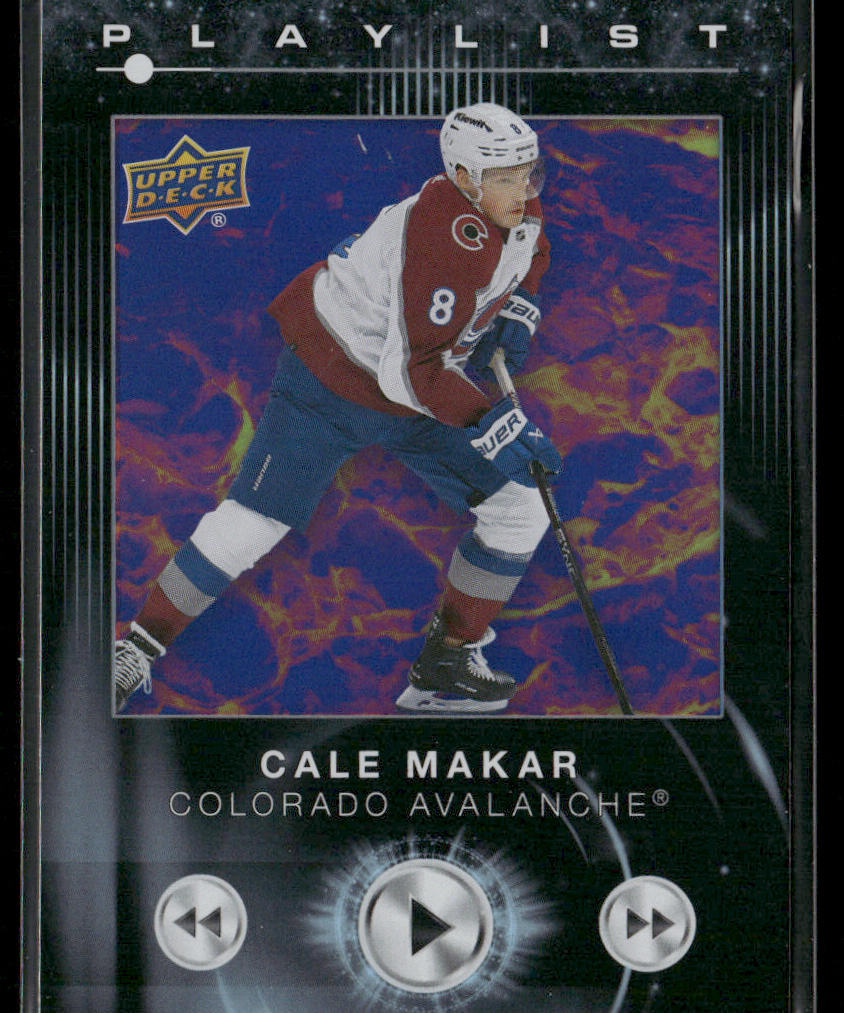 Cale Makar 2024-25 Upper Deck Playlist #PL-8 Colorado Avalanche