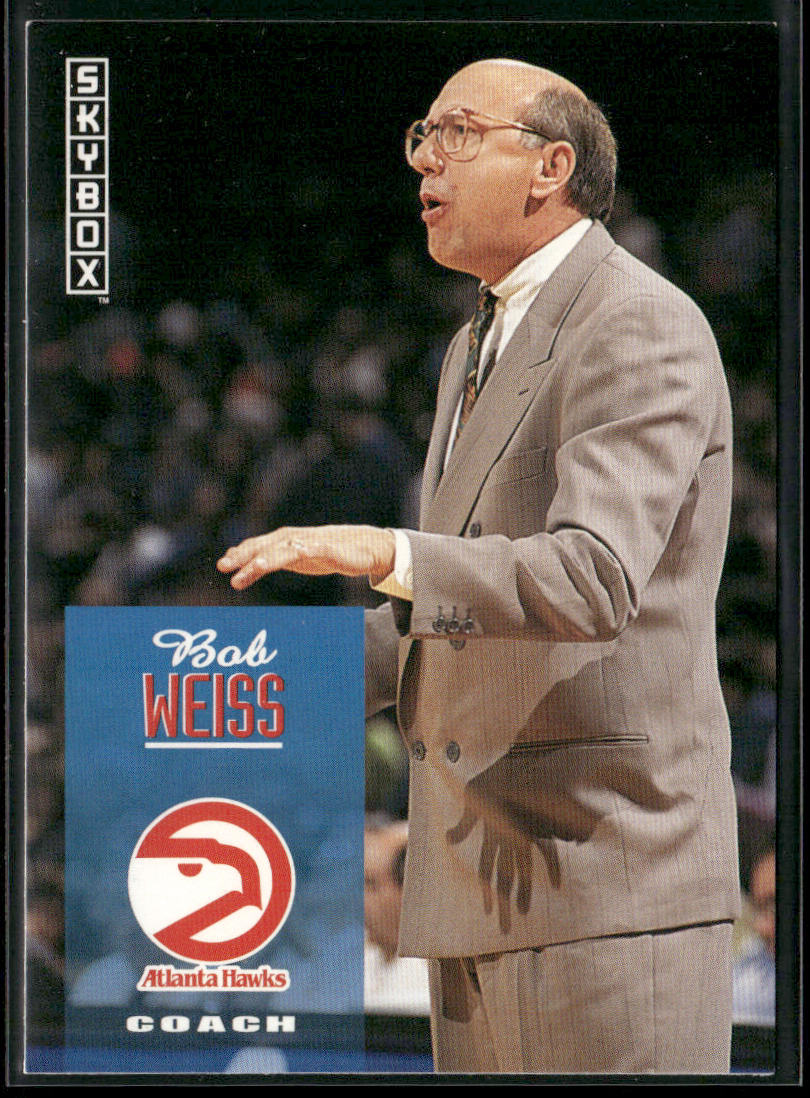 Bob Weiss 1992-93 SkyBox #255 Atlanta Hawks