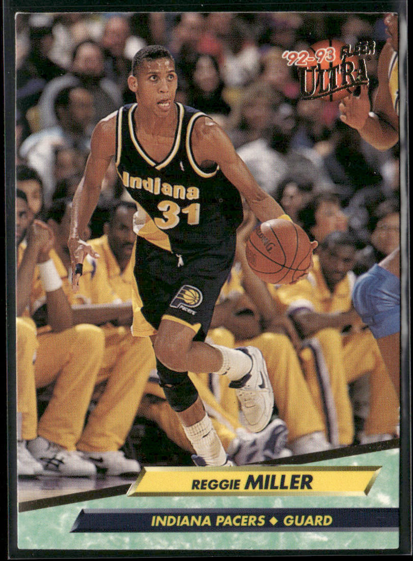 Reggie Miller 1992-93 Ultra #78 Indiana Pacers