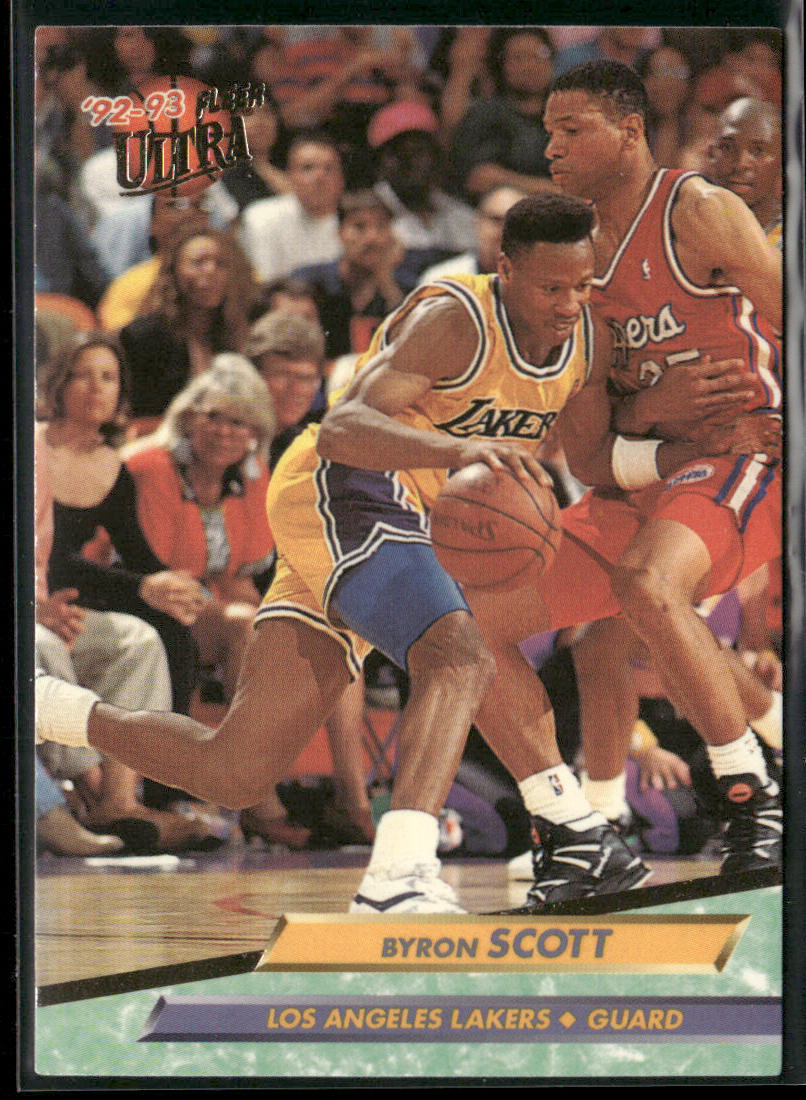 Byron Scott 1992-93 Ultra #93 Los Angeles Lakers