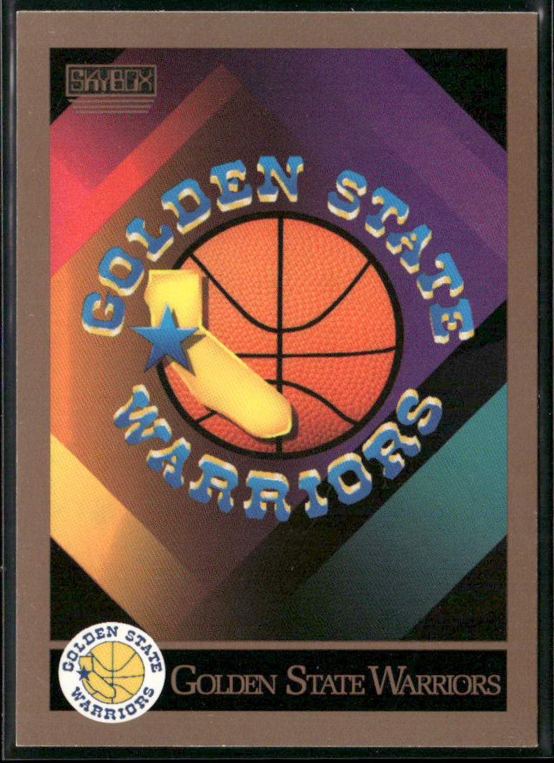 Golden State Warriors Logo/Checklist CL 1990-91 SkyBox #336
