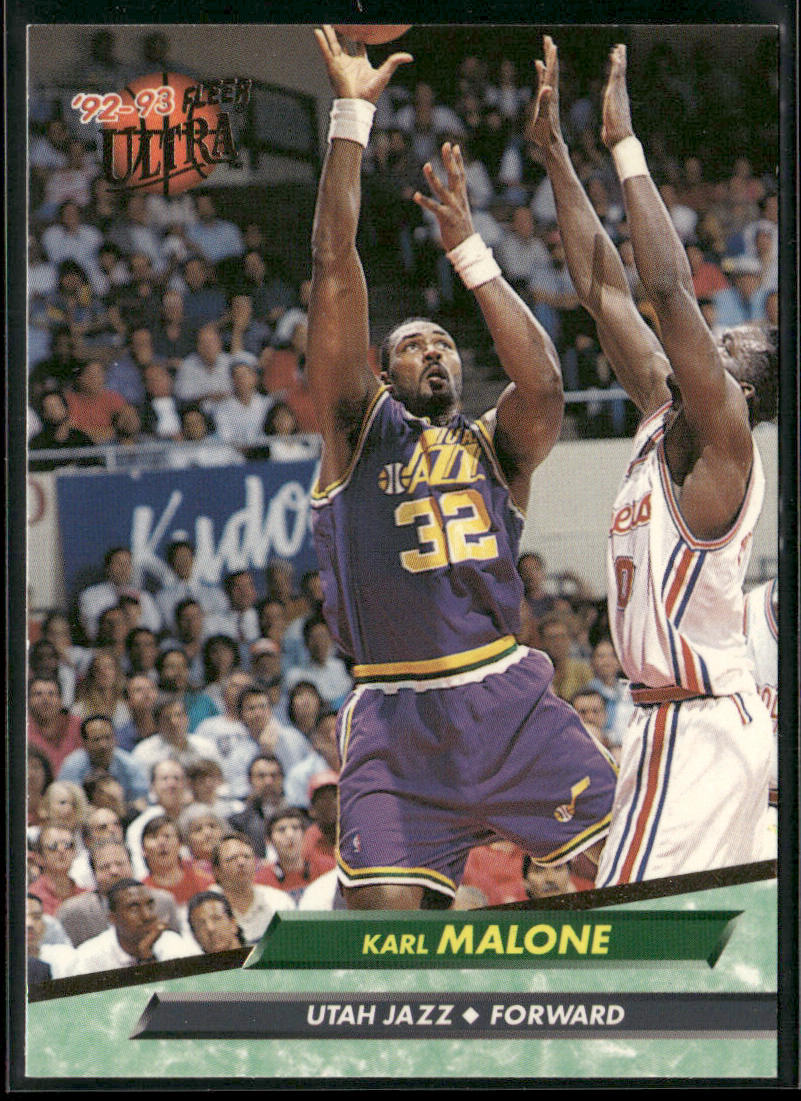 Karl Malone 1992-93 Ultra #182 Utah Jazz