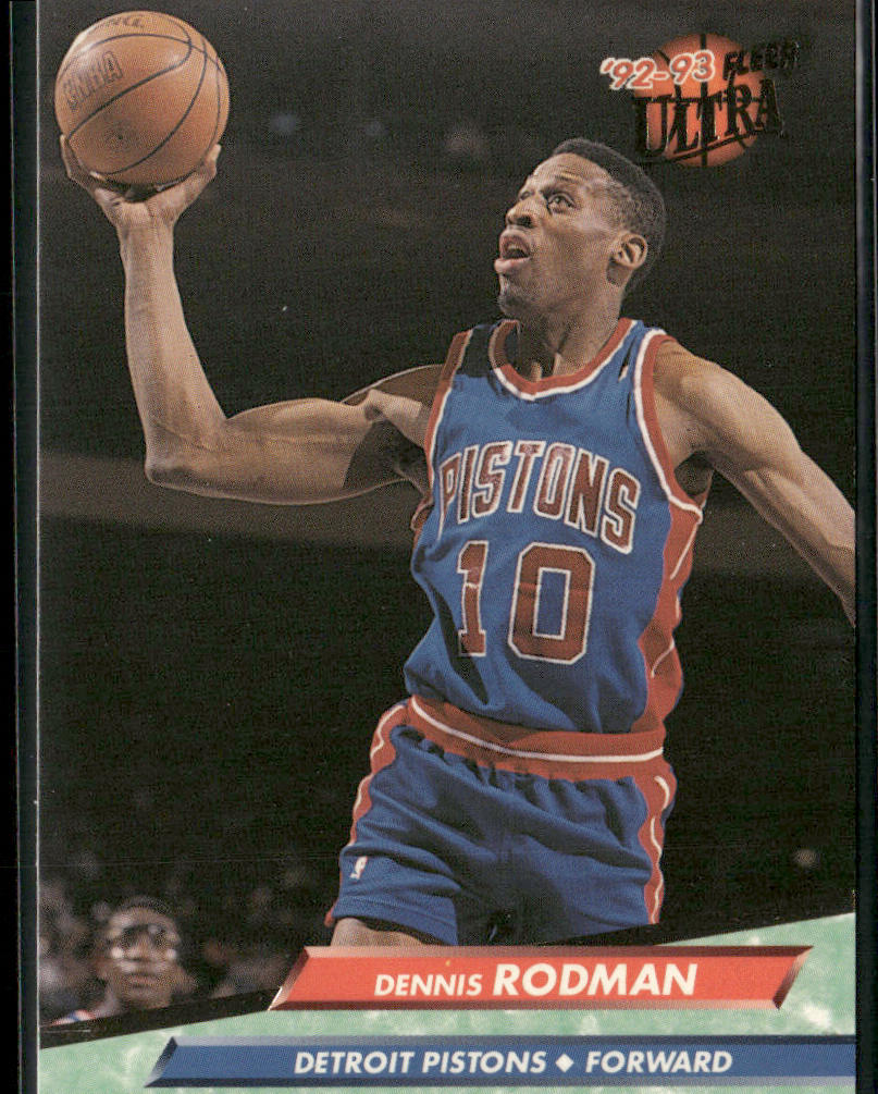 Dennis Rodman 1992-93 Ultra #58 Detroit Pistons