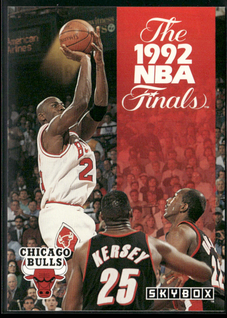 The 1992 NBA Finals 1992-93 SkyBox #314 Chicago Bulls
