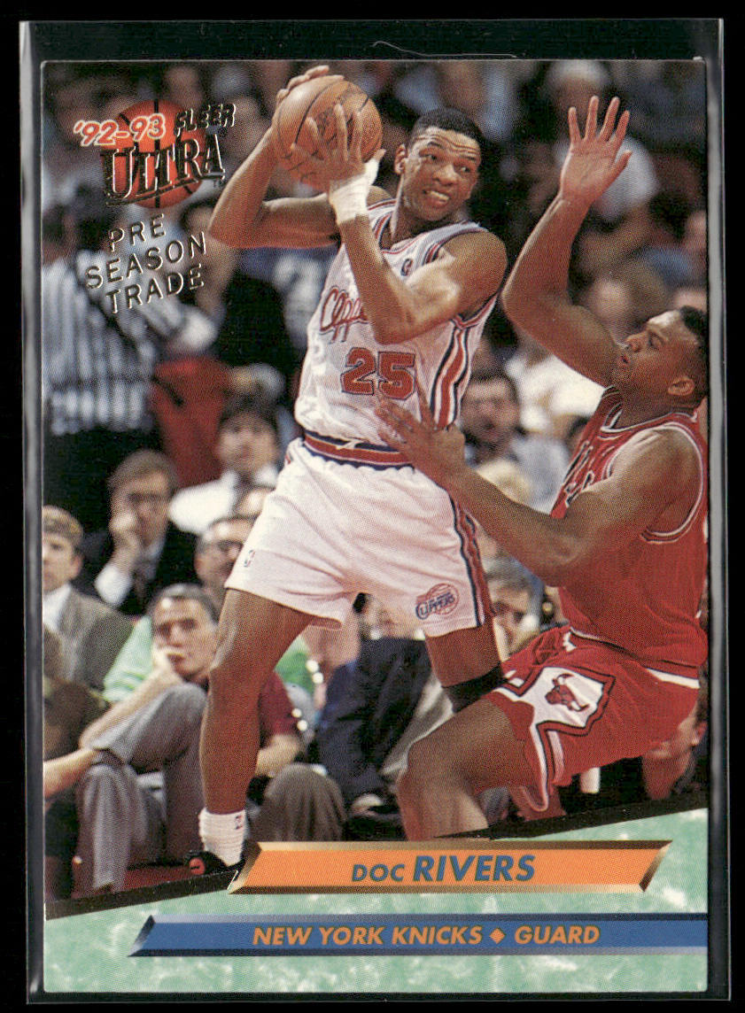 Doc Rivers 1992-93 Ultra #125 New York Knicks