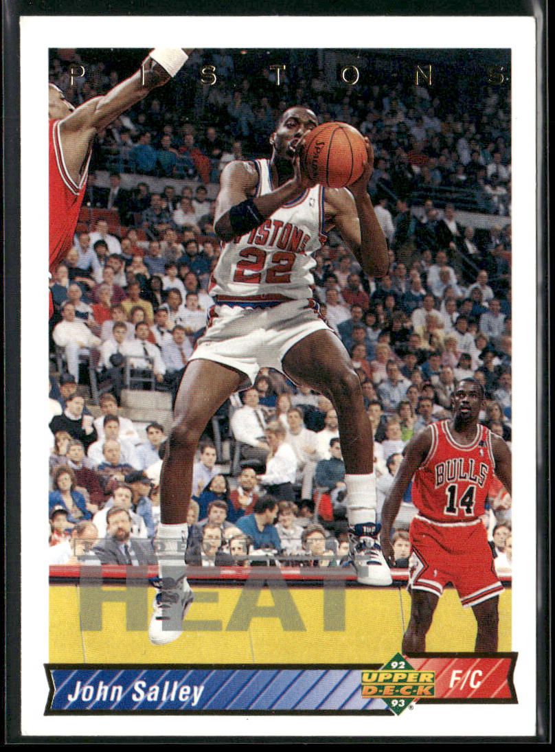 John Salley 1992-93 Upper Deck #24 Miami Heat