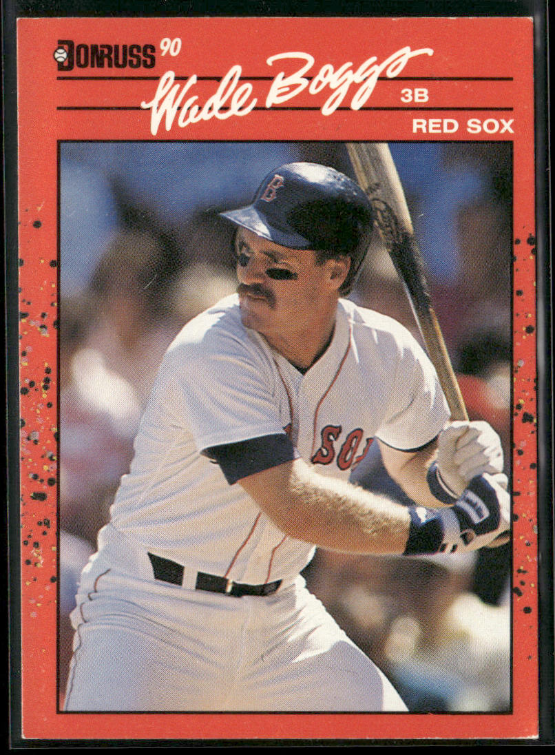 Wade Boggs 1990 Donruss #68b Boston Red Sox