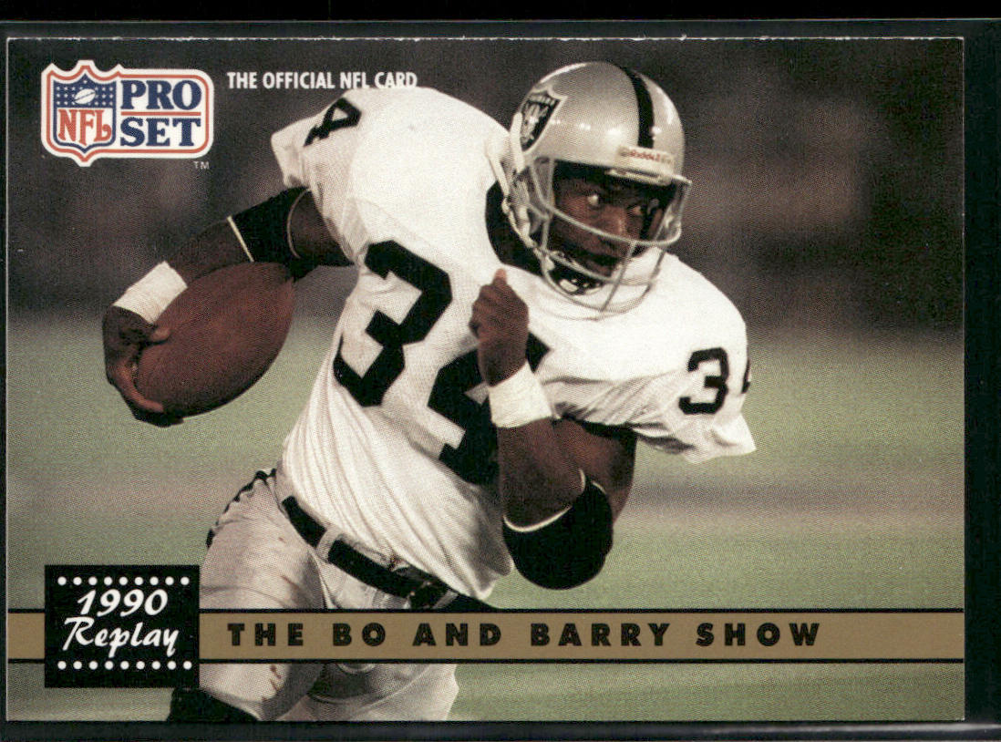 The Bo and Barry Show 1991 Pro Set #335a front