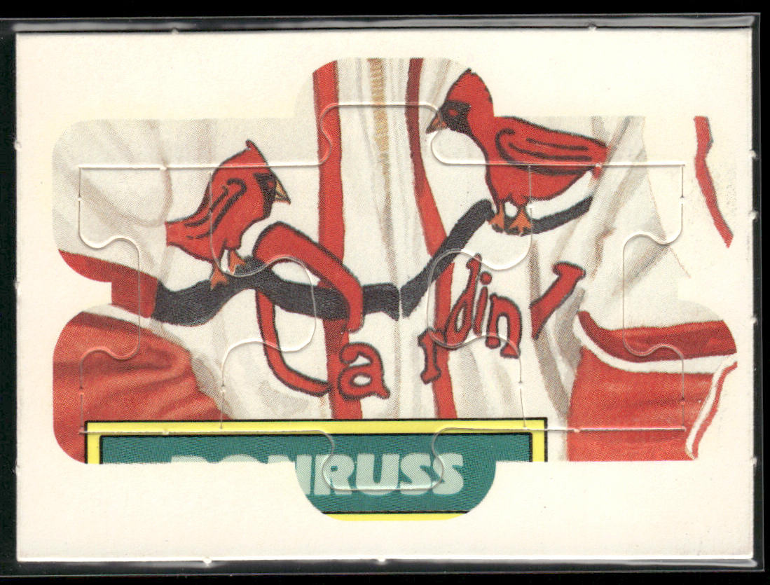 Stan Musial 1988 Donruss Stan Musial Puzzle #49-51 St. Louis Cardinals