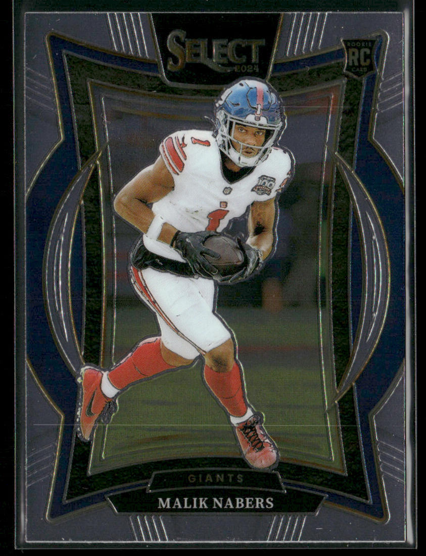 Malik Nabers 2024 Panini Select #29 RC New York Giants