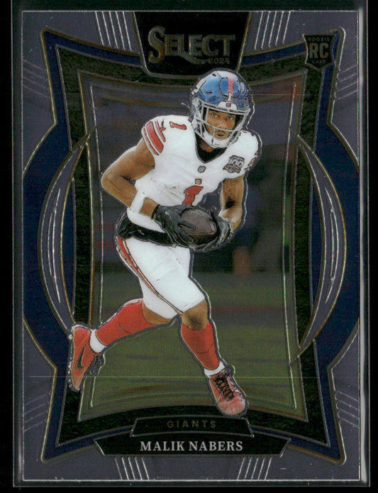 Malik Nabers 2024 Panini Select #29 RC New York Giants