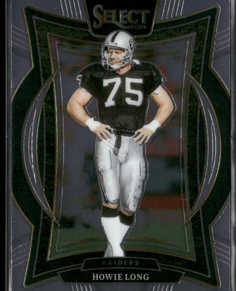 Howie Long 2024 Panini Select #60 Los Angeles Raiders