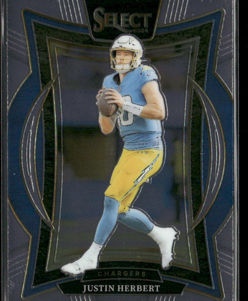 Justin Herbert 2024 Panini Select #41 Los Angeles Chargers front