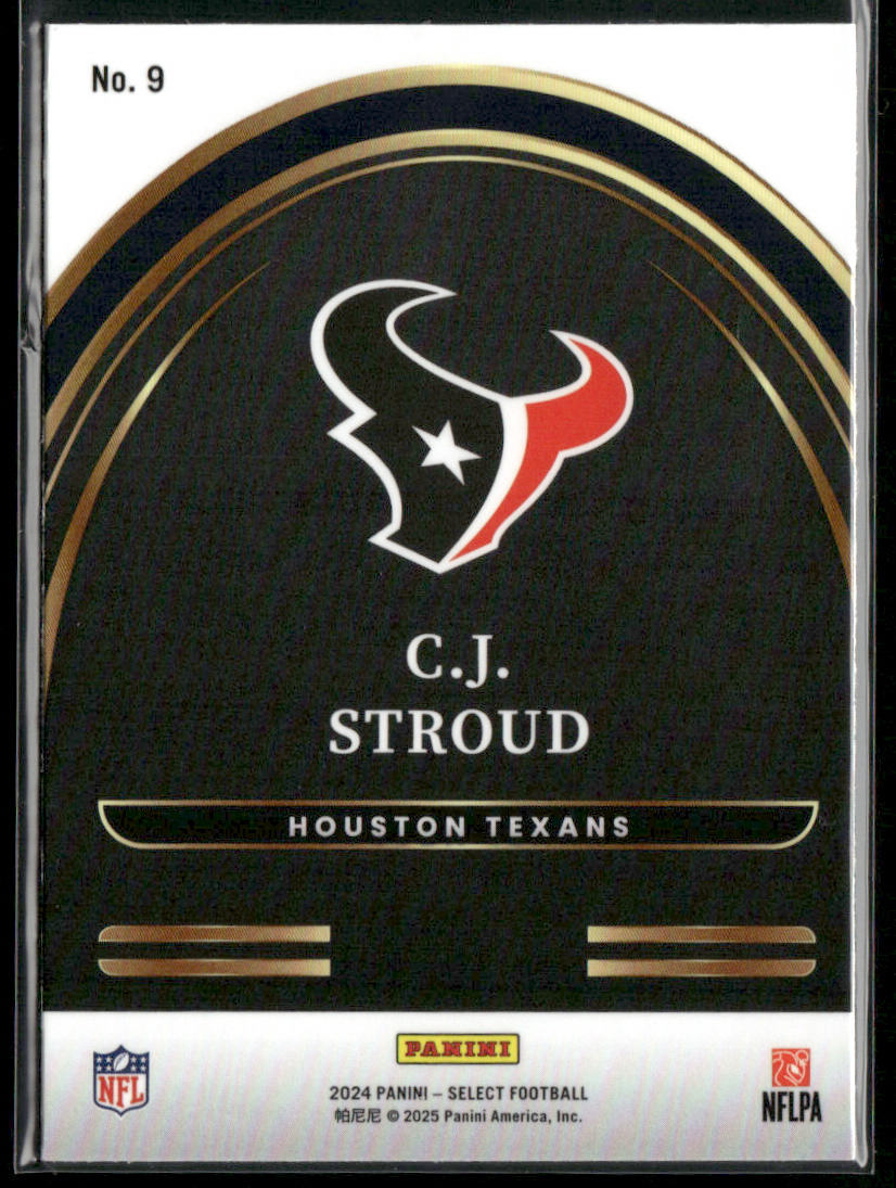 C.J. Stroud 2024 Panini Select Select Future #9 Houston Texans