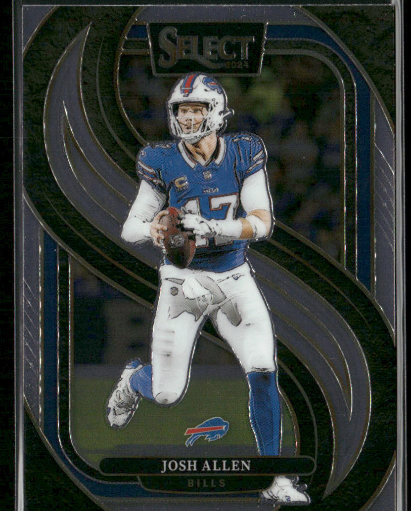 Josh Allen 2024 Panini Select #122 Buffalo Bills