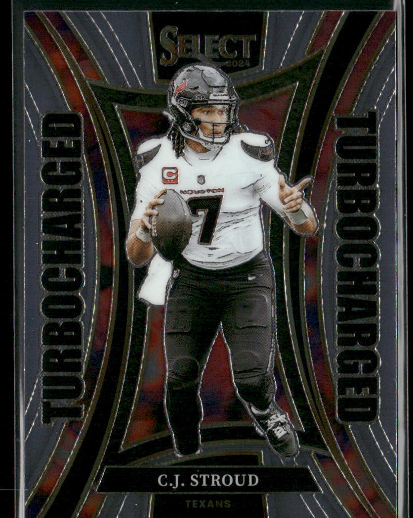 C.J. Stroud 2024 Panini Select Turbocharged #10 Houston Texans