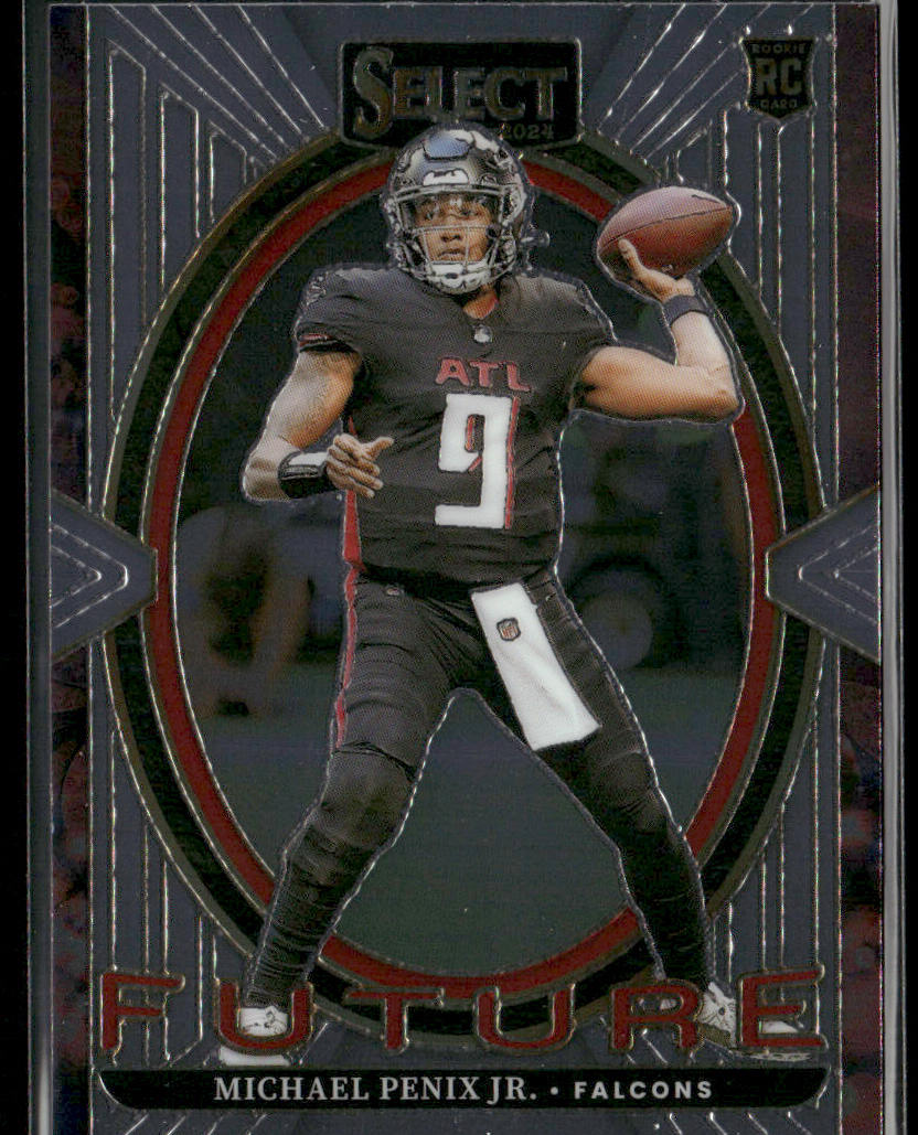 Michael Penix Jr. 2024 Panini Select Select Future #16 Atlanta Falcons