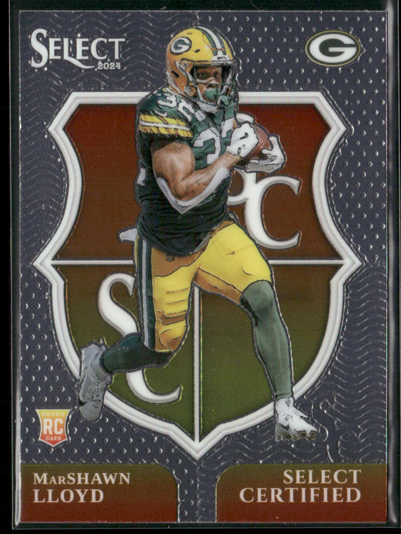 MarShawn Lloyd 2024 Panini Select Select Certified Rookies #23 Green Bay Packers