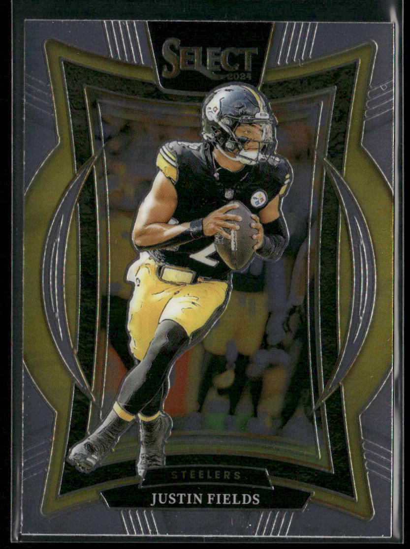 Justin Fields 2024 Panini Select #74 Pittsburgh Steelers front